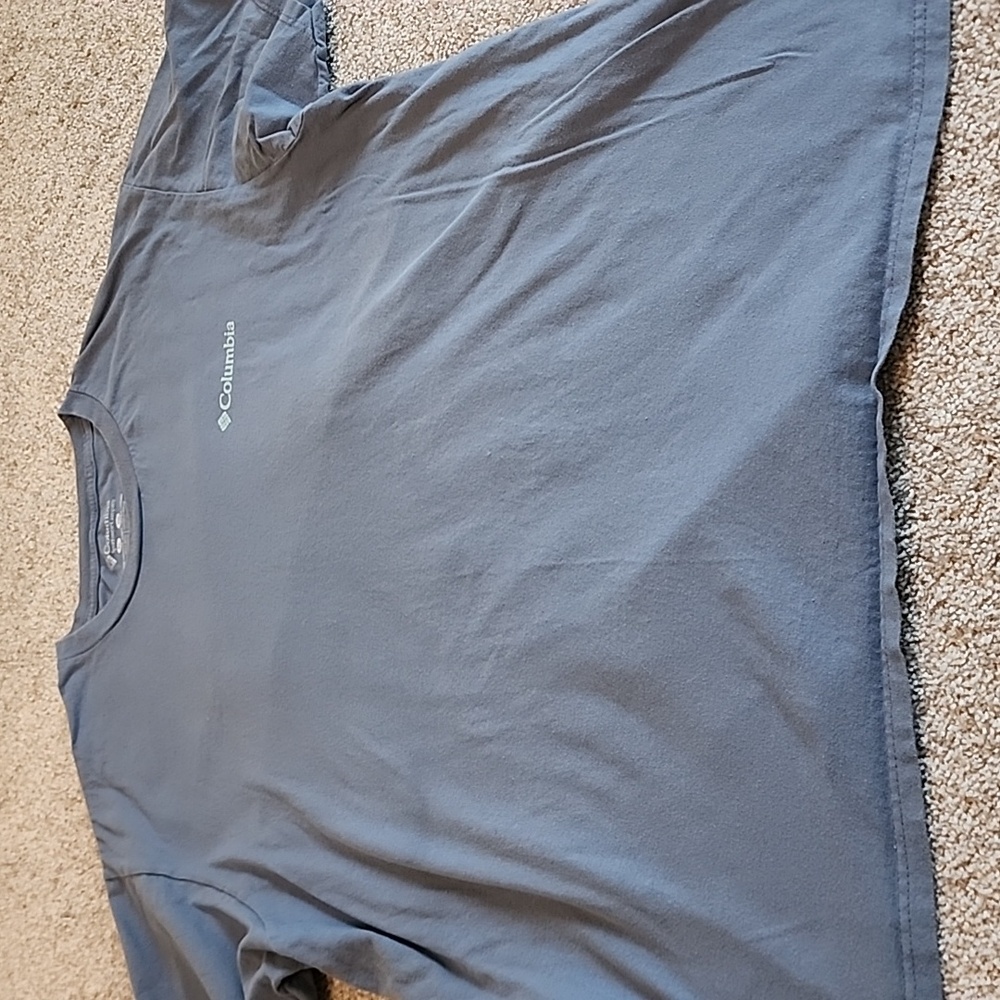 Columbia Sportswear Mens‎ Blue T-Shirt Size XL